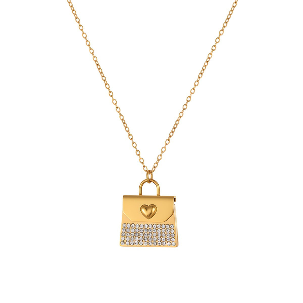 Envelope Heart Necklace