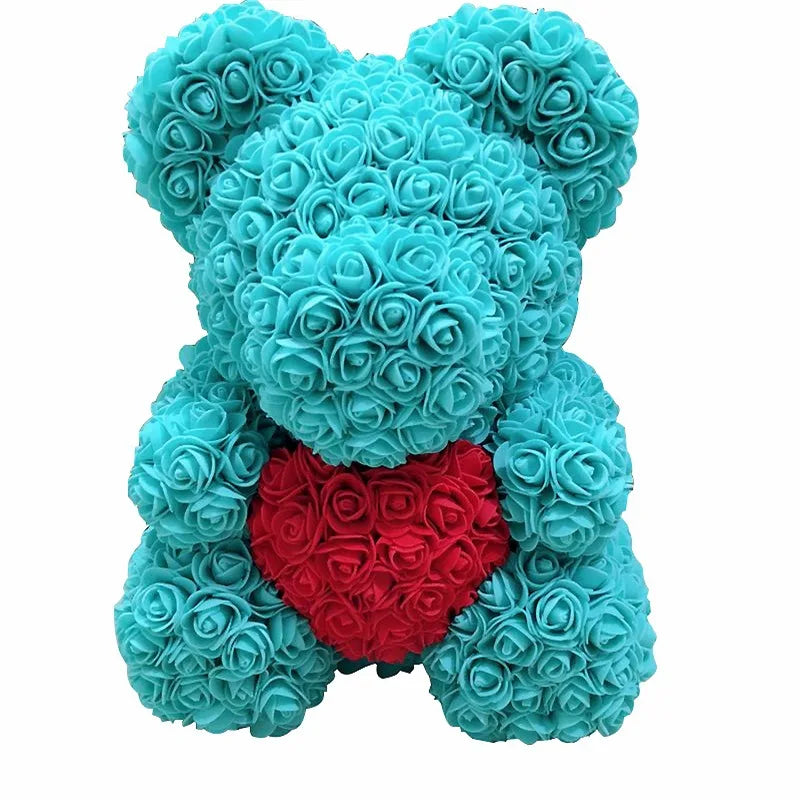Rose Flower Bear